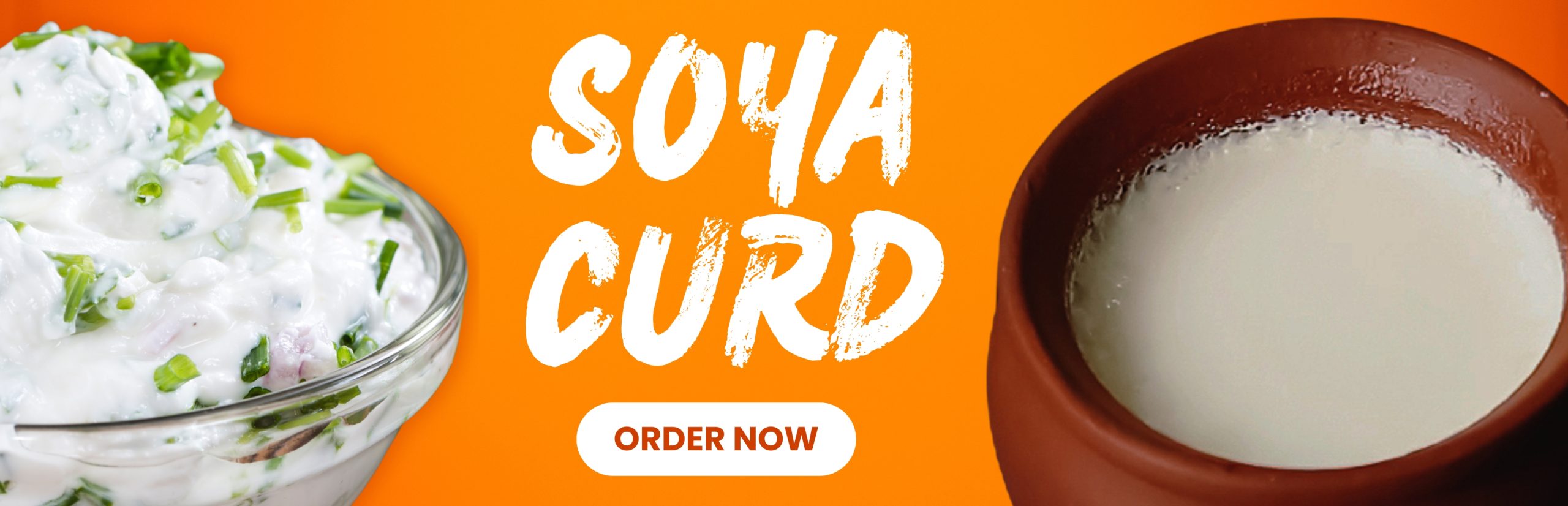 Soya Curd Banner For Laptop