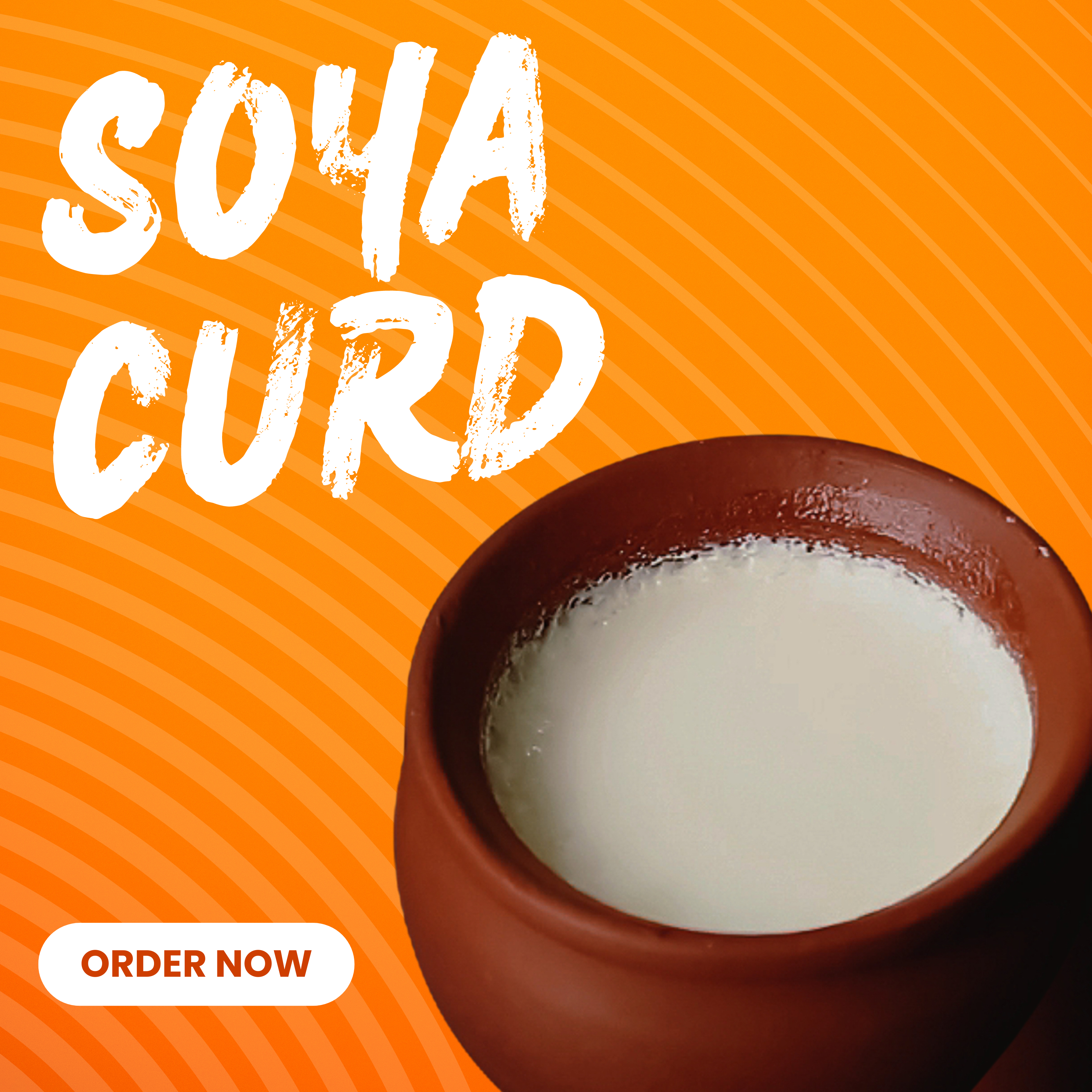 Soya Curd Banner For Mobile